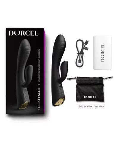 Dorcel Vibrátor Ultra rugalmas G-pont stimuláló Fekete