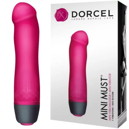 Marc Dorcel Vibrátor 7 fokozat, vízálló 12 cm rózsaszín