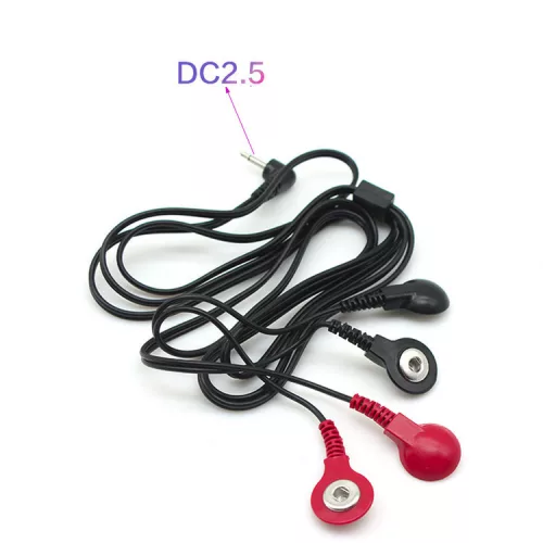 4-Snap DC 2,5 mm elektromos csatlakozókábel