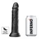 Good Dickdong Noir – prémium klasszikus vibrátor 17 cm