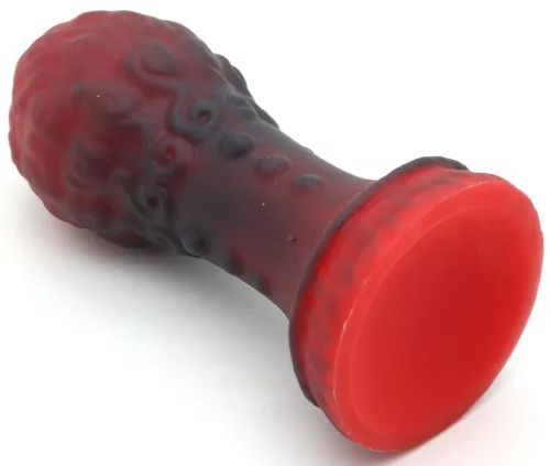 Faberegg Anál plug Texturált szilikon 11 cm fekete