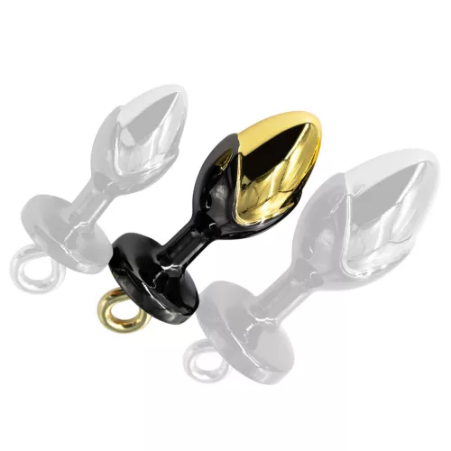 Ringosex Anál plug narancssárga alumínium 8x3,4 cm M