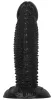 Pirlik Dildó 30 cm hosszú, bordázott felület 9,5 cm széles fekete