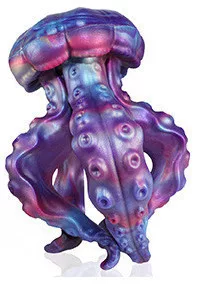 Medusa Anál plug Szilikon 16 cm hosszú, 11 cm széles, puha anyagból