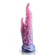 Dildó Kettős textúrás szilikon 26 cm - fekete