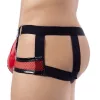Sexy Red hollandi jockstrap piros, fényes vinyl M-XXL méret
