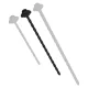 Szilikon anál dildó hullámos felület 25 cm 6 mm átmérővel