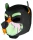 Wolf Gang Szexjáték Neoprén fekete narancs 58 5-61 cm fejkerület