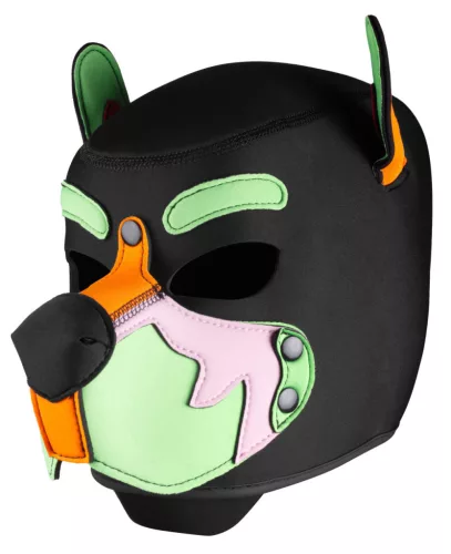 Wolf Gang Szexjáték Neoprén fekete narancs 58 5-61 cm fejkerület
