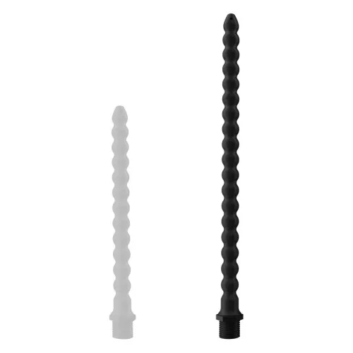 Cleanassix Anál zuhany felfúrt végződéssel 30 cm szilikon