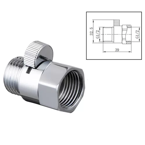 Flow Controller Zuhanynyomás szabályozó fém 3,8 cm