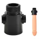 Zuhanyadapter vízáramlás szabályzóval ABS 4x3,5x2,5 cm