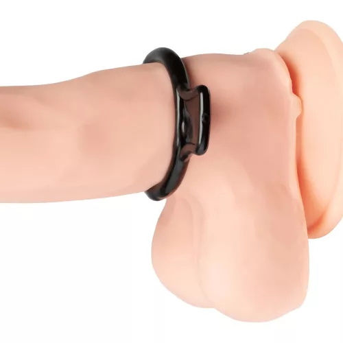 Mini Cockrings Péniszgyűrű Szett 4 db TPE 7-17 mm fekete