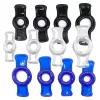 Mini Cockrings Péniszgyűrű Szett 4 db TPE 7-17 mm fekete