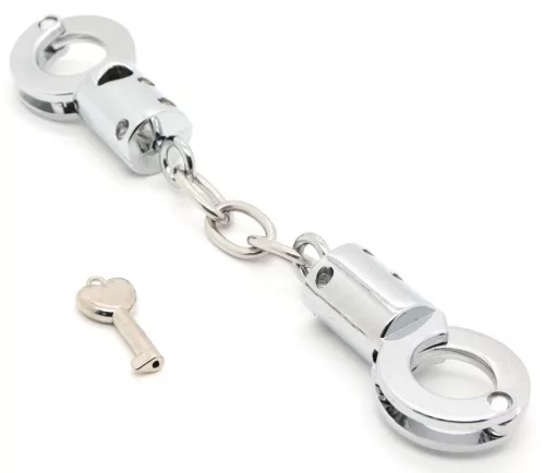 Fém hüvelykujjszorító kulccsal 18 mm S méret fekete