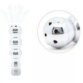 Tribem Anál plug fém kivitel 7,5 cm króm színű