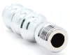 Tribem Anál plug fém kivitel 7,5 cm króm színű