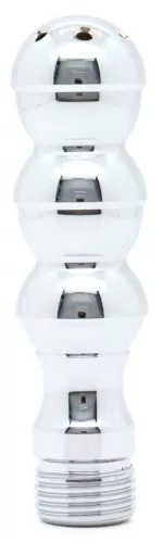 Tribem Anál plug fém kivitel 7,5 cm króm színű