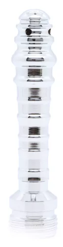 Stridenem Anál zuhany Texturált felület 11 cm Króm