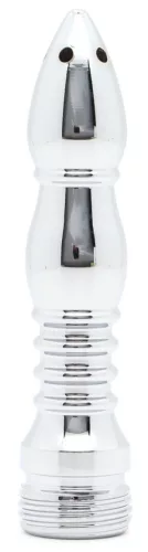 Anál zuhany fém kúpos texturált 7 cm króm