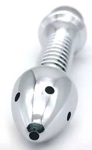 Akonem Zuhany-fej 8,5 cm - Bordázott fém króm kivitel