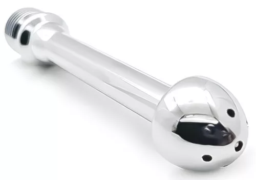 Dildó Fém króm bevonat 11 cm 2,5 cm széles gomba alakú fejjel