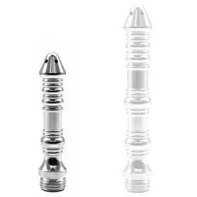Tubema Anál plug Texturált felület 7 cm króm