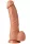 Dildó Texturált, tapadókorongos 23 x 6,5 cm fekete
