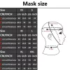 Átlátszó latex teljesarcú maszk légzőnyílással és hátsó cipzárral 0,4 mm