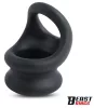 Penastor Heregyűrű Két Méretű Szilikon 25-30 mm Fekete 3 cm magas