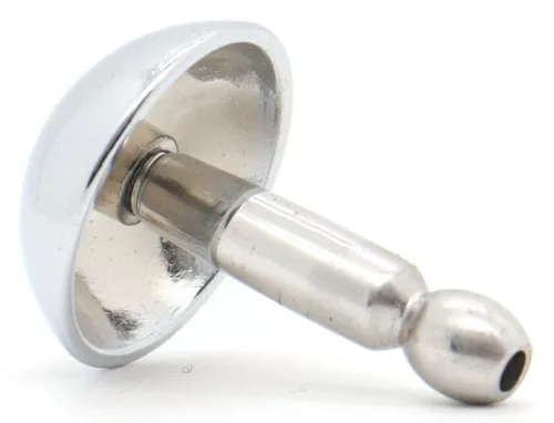Uretrális plug lyukkal rozsdamentes acél 3 cm hosszú 7-11 mm átmérővel