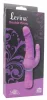 Double dildo rezgő, 30 mód, vízálló 21 cm szilikon fekete