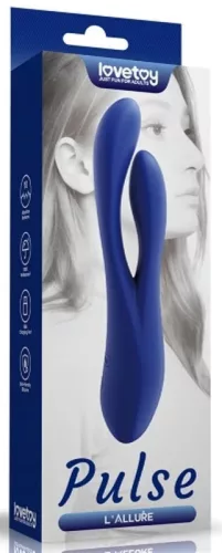 Myplaytoys Vibrátor G-pont és csikló stimuláló 9 cm vízálló szilikon fekete