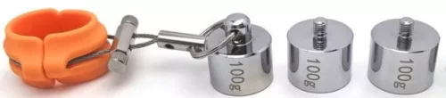 Labda szorosító súlyokkal állítható átmérő 30-52 mm 300g nagy méret szilikon