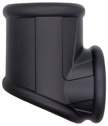 Szexjáték Háromlyukú golyónyújtó Szilikon 30 mm fekete