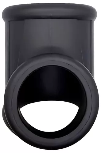 Szexjáték Háromlyukú golyónyújtó Szilikon 30 mm fekete