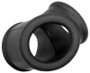 Szexjáték Háromlyukú golyónyújtó Szilikon 30 mm fekete