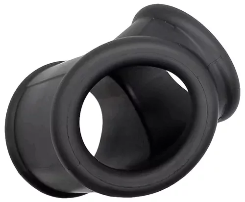 Szexjáték Háromlyukú golyónyújtó Szilikon 30 mm fekete