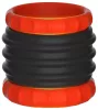 Laboraasztó 2 az 1-ben 4,7 cm magas piros-fekete szilikon 32 mm belső átmérővel