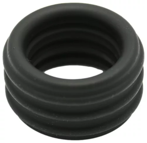 Laboraasztó 2 az 1-ben 4,7 cm magas piros-fekete szilikon 32 mm belső átmérővel