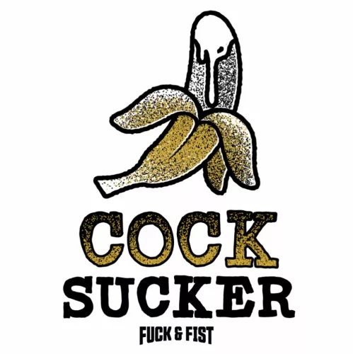 Ideiglenes tetoválás felirat cock sucker 9 x 6,5 cm