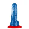 Dick Trainer Dildó Realisztikus 12,5 cm kék
