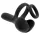 Vibráló golyórögzítő perineum stimuláló 10 rezgésmód szilikon 33 mm 46 mm fekete
