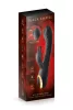 Black Empire Vibrátor Rezgő, Pulsáló, USB-töltés 22,5 cm Fekete