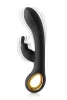 Black Empire Vibrátor 10 mód G-pont stimuláló USB-töltés vízálló fekete 19 cm