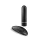 Black Empire Mini vibrátor távirányítós 9 mód vízálló 6,9 cm fekete