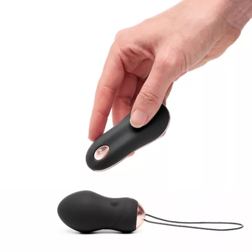 So Divine Vibrációs tojás Távirányítós, 3 sebesség, 7 mód 7 cm fekete