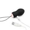 So Divine Vibrációs tojás Távirányítós, 3 sebesség, 7 mód 7 cm fekete