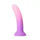 Ombre Dildó Realisztikus, felszívó, strap-on kompatibilis 15 cm fekete
