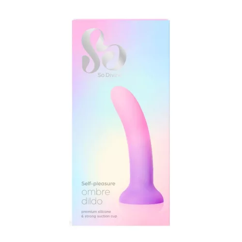 Ombre Dildó Realisztikus, felszívó, strap-on kompatibilis 15 cm fekete